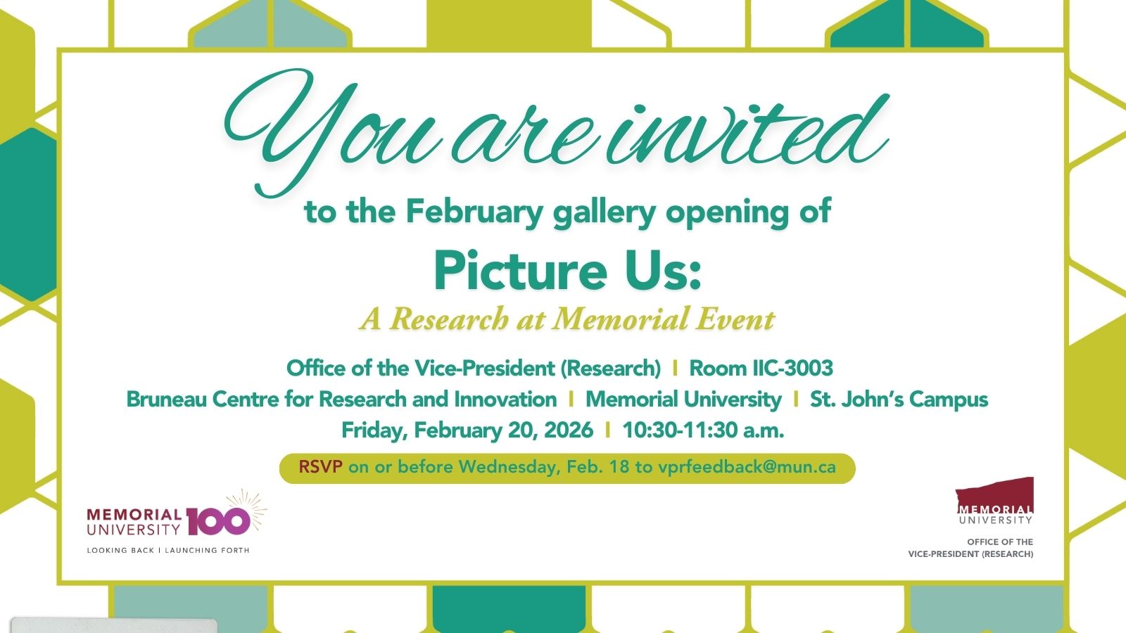 Picture Us invitation, Feb. 2026